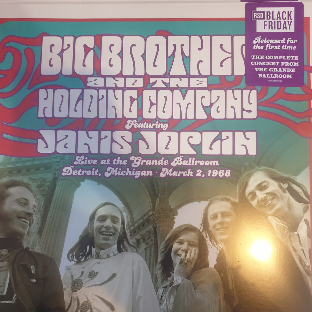 BIG BROTHER AND THE HOLDING COMPANY - LIVE RSD BLACK FRIDAY (COLOURED) 2024 VINYL