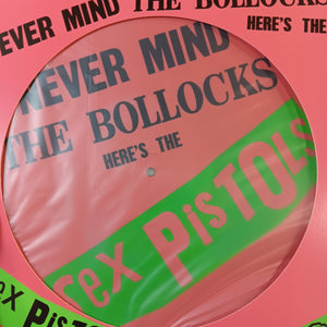 SEX PISTOLS - NEVER MIND THE BOLLOCKS (PIC DISC) (USED VINYL 2016 US M-/M-)