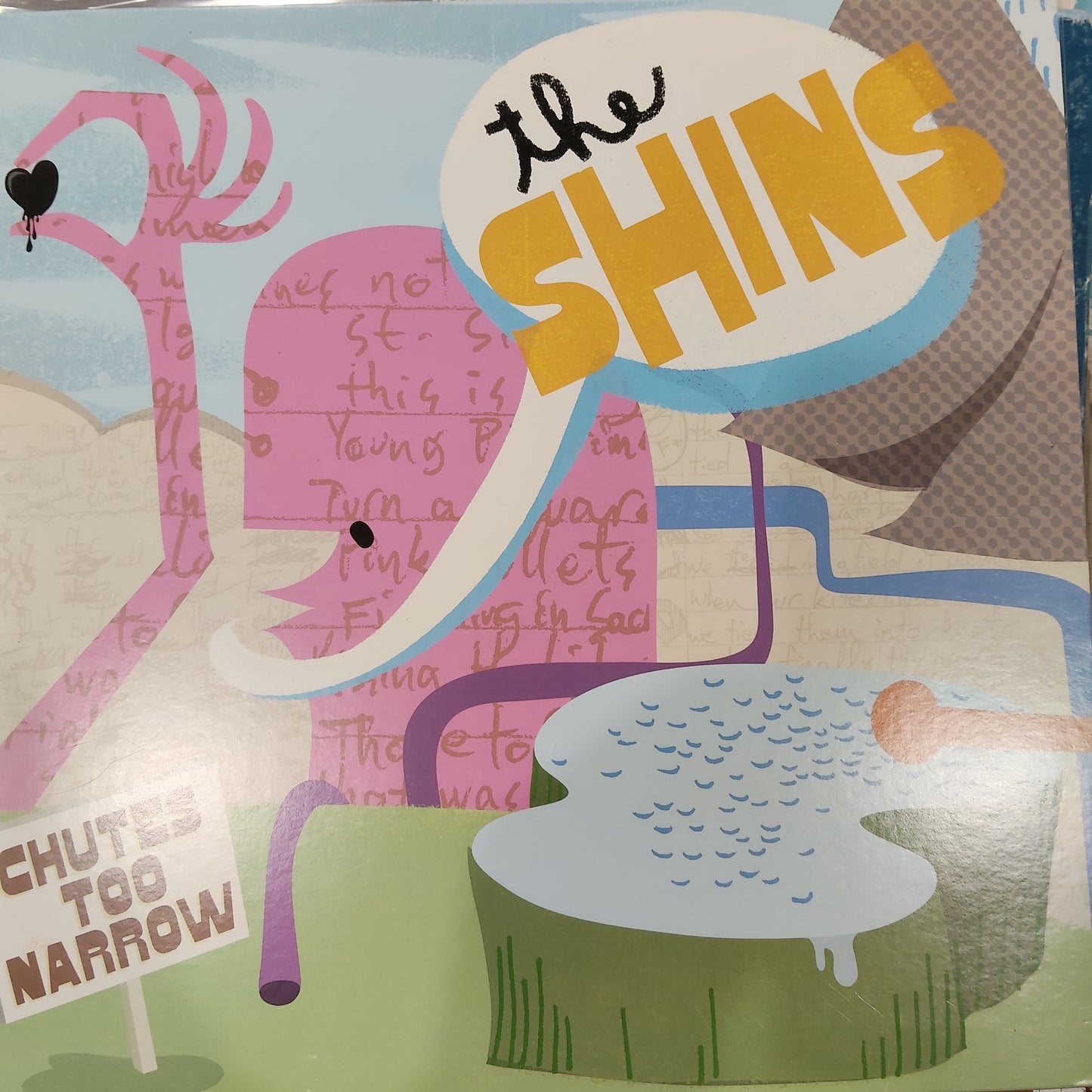 SHINS - CHUTES TOO NARROW (USED VINYL 2003 U.S. WHITE M- EX+)