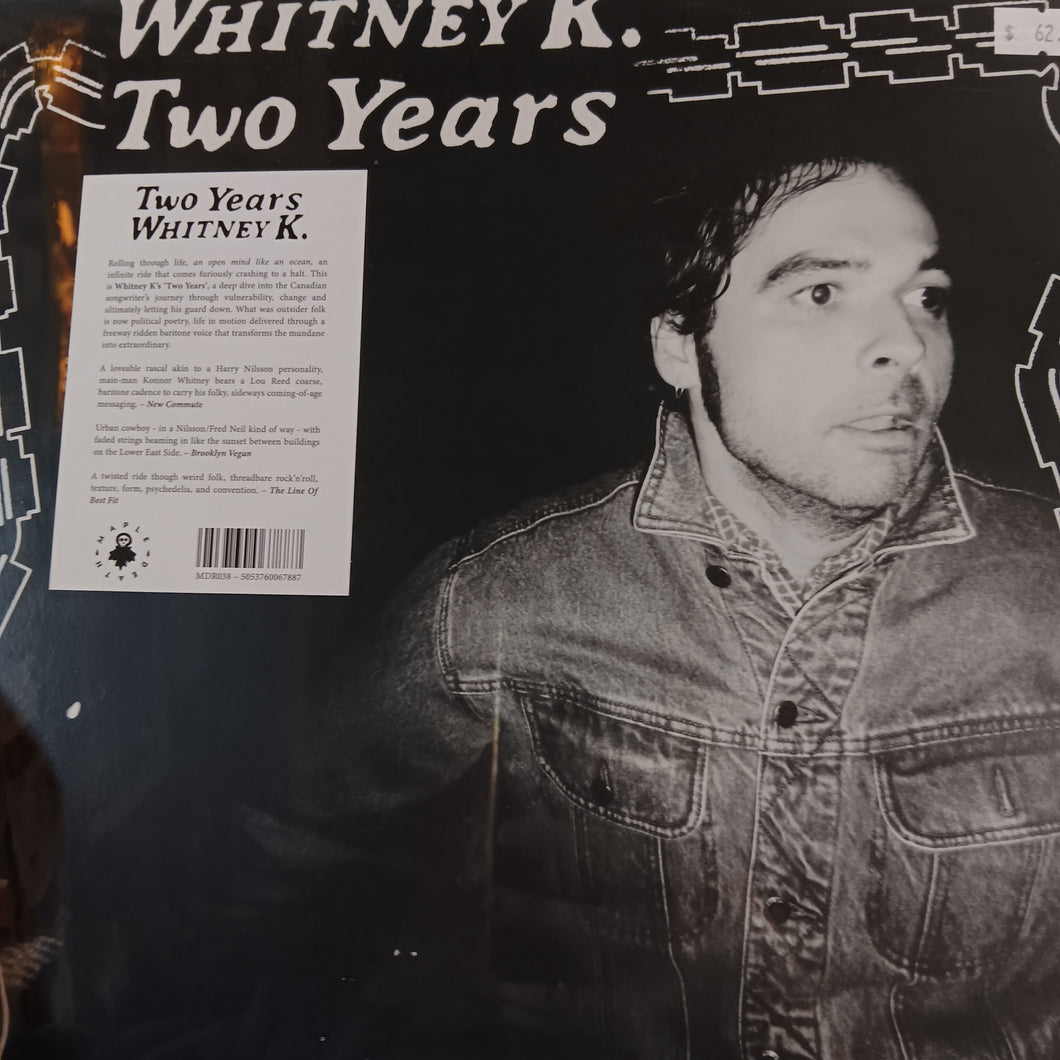 WHITNEY K - TWO YEARS VINYL