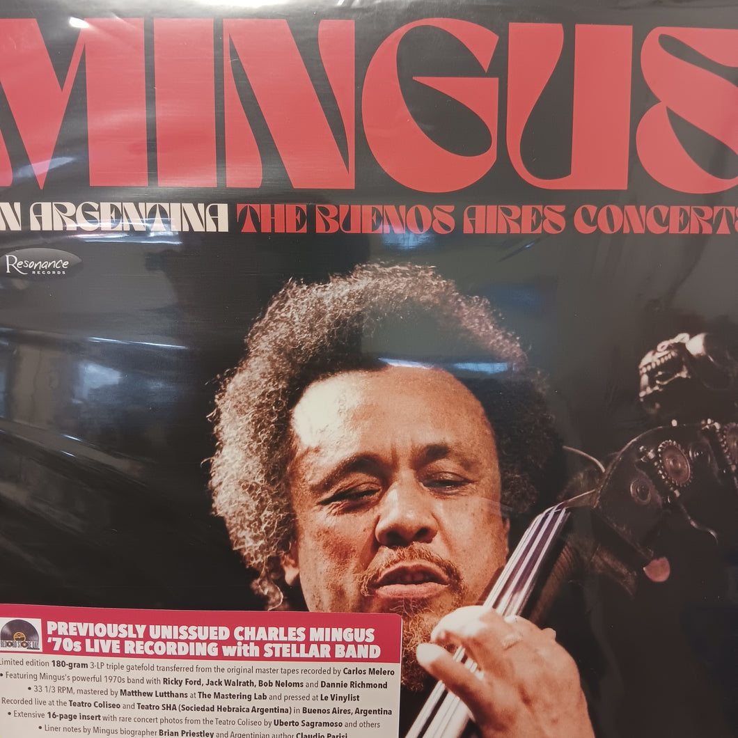 CHARLES MINGUS - IN ARGENTINA: THE BUENOS AIRES CONCERTS (3LP) RSD 2025 VINYL