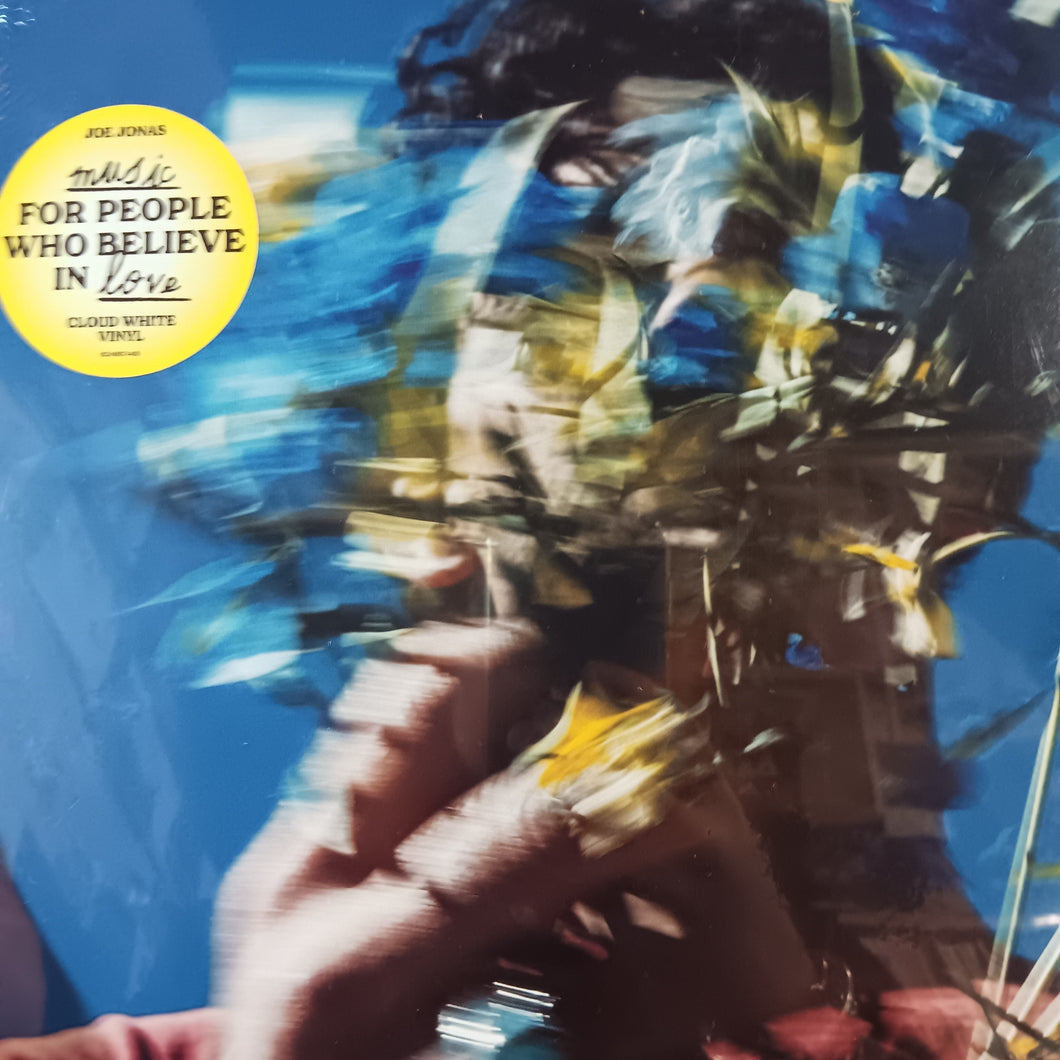 JOE JONAS - MUSIC FOR PEOPLE WHO BELIEVE IN LOVE (WHITE COLOURED) VINYL