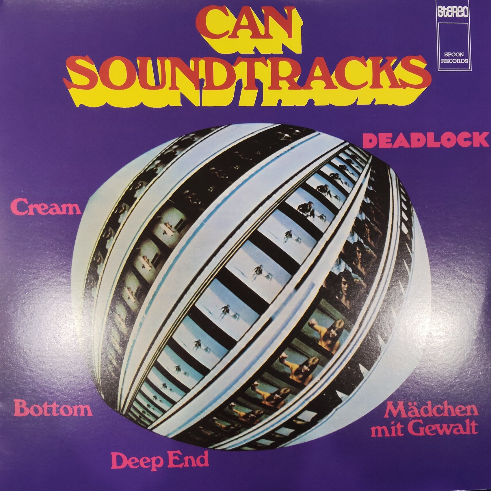 CAN - SOUNDTRACKS (USED VINYL 2014 U.K. PURPLE M- M-)