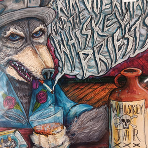 KIM VOLKMAN & THE WHISKEY PRIESTS - WHISKEY JAR VINYL