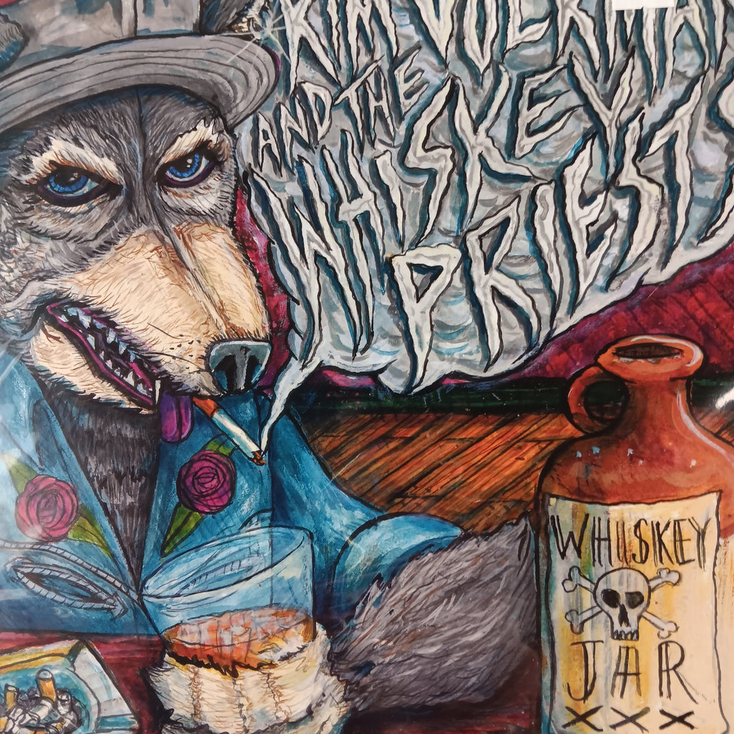 KIM VOLKMAN & THE WHISKEY PRIESTS - WHISKEY JAR VINYL