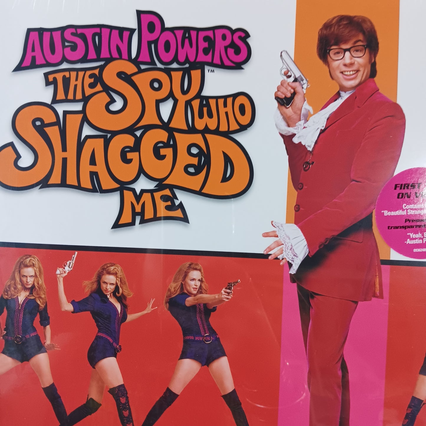 VARIOUS ARTISTS - AUSTIN POWERS: THE SPY WHO SHAGGED ME O.S.T. (COLOURED) VINYL