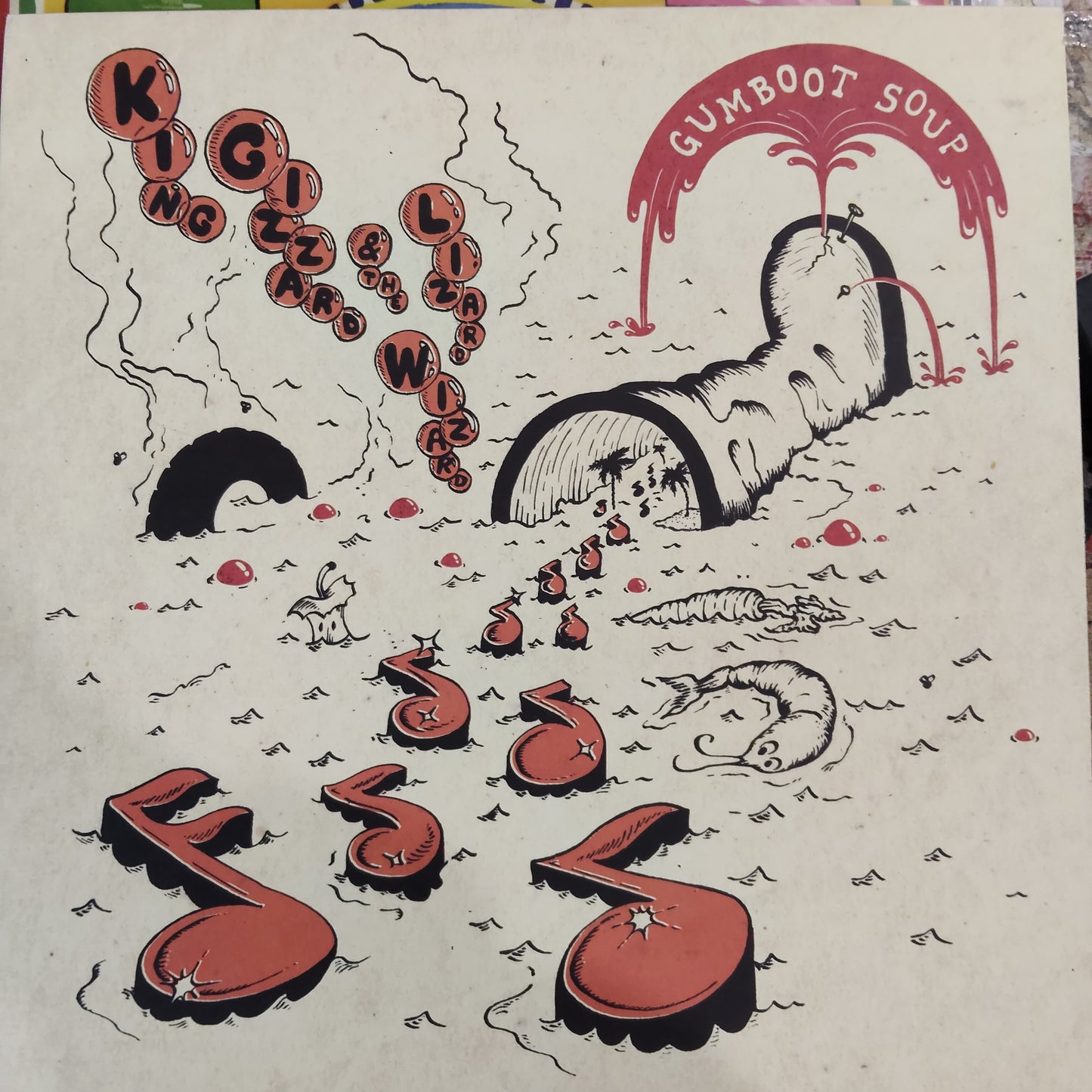 KING GIZZARD AND THE LIZARD WIZARD - GUMBOOT SOUP (USED VINYL 2018 AUS BLUE M- M-)