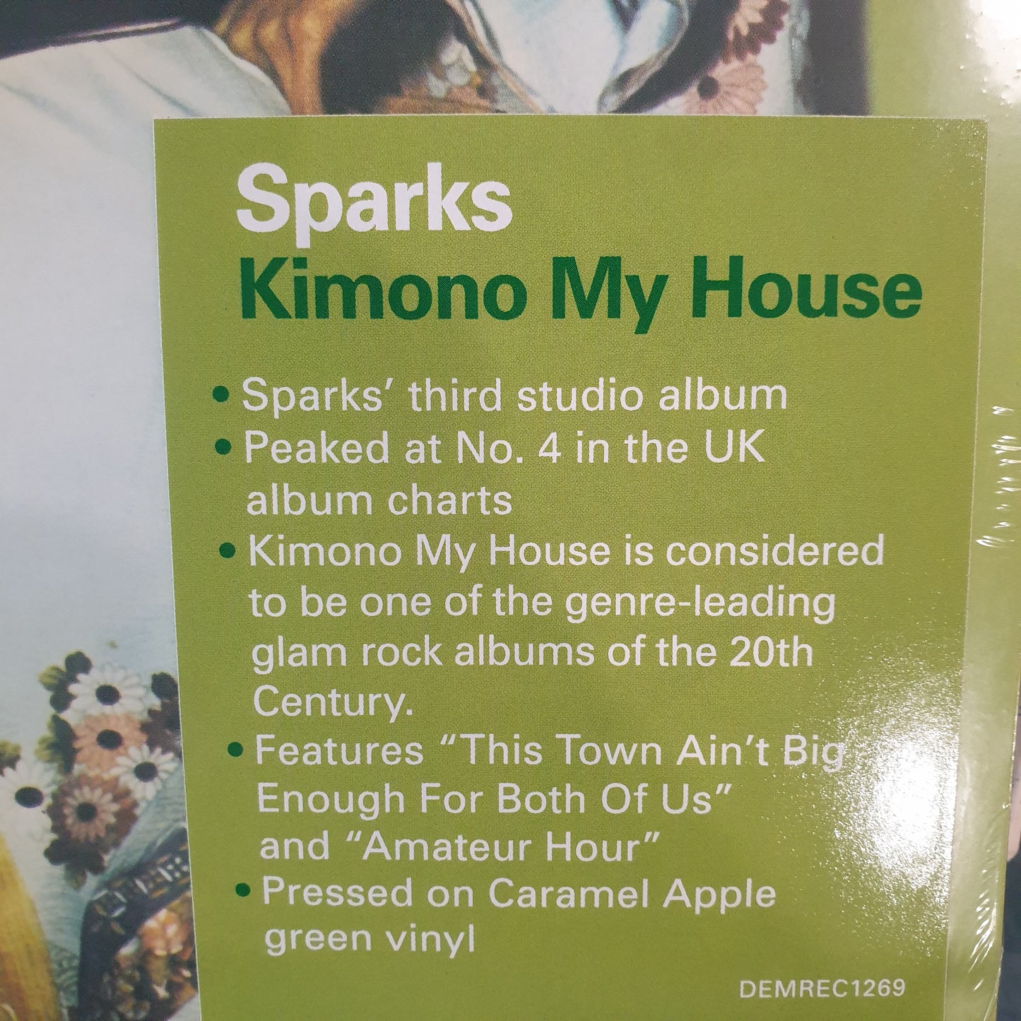 SPARKS - KIMONO MY HOUSE (CARAMEL APPLE GREEN COLOURED) VINYL