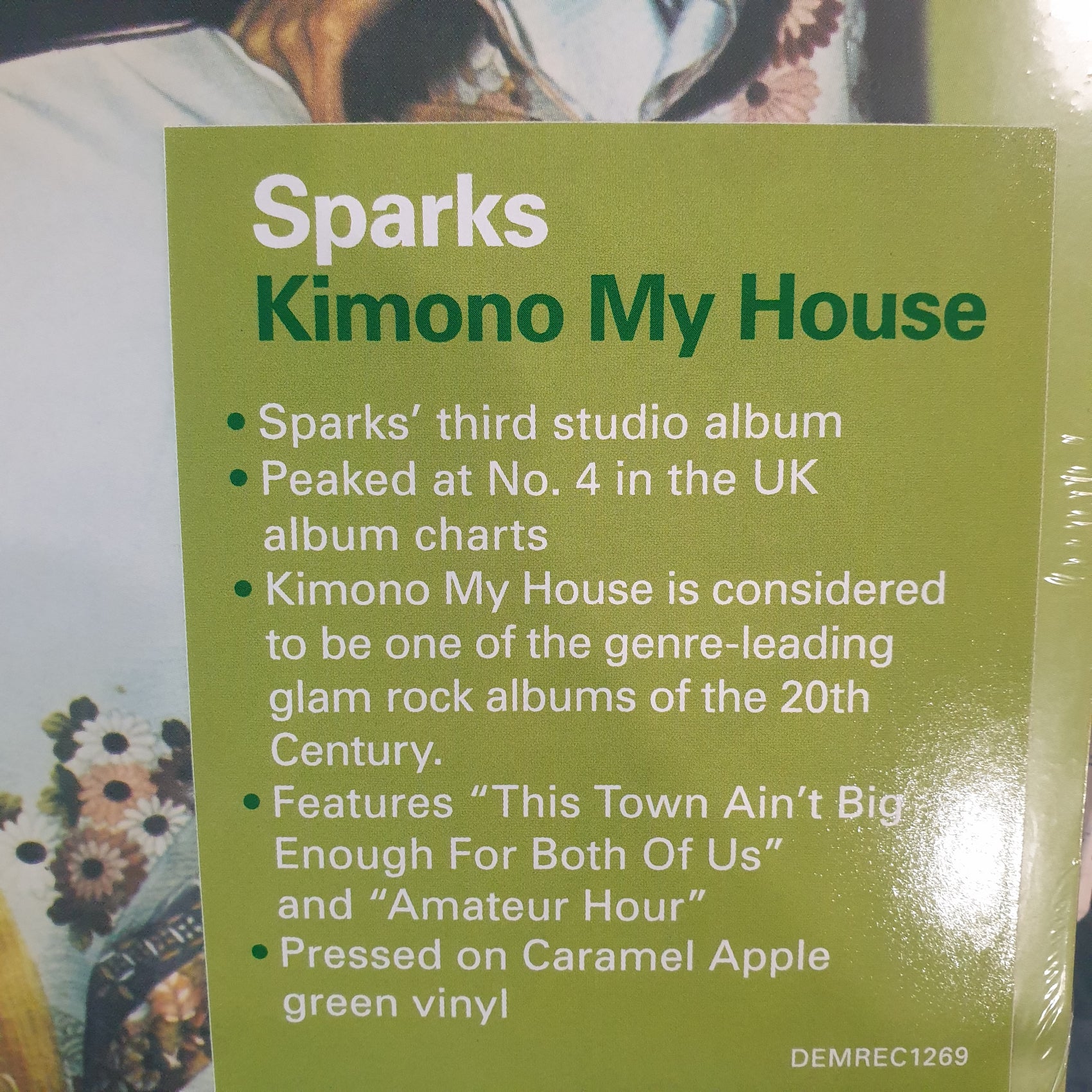 SPARKS - KIMONO MY HOUSE (CARAMEL APPLE GREEN COLOURED) VINYL