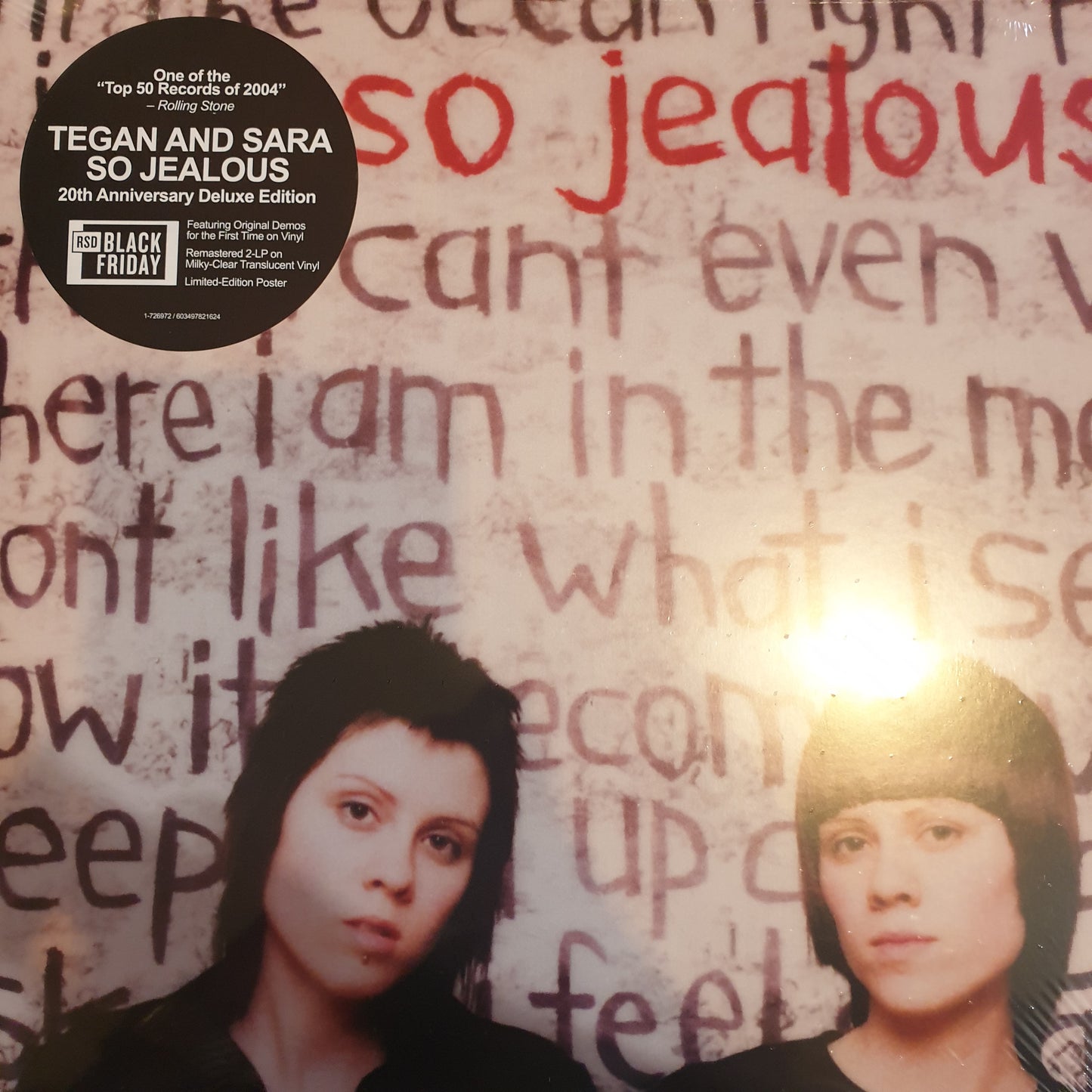 TEGAN AND SARA - SO JEALOUS (MILKY CLEAR COLOURED) (2LP) RSD BLACK FRIDAY 2024 VINYL