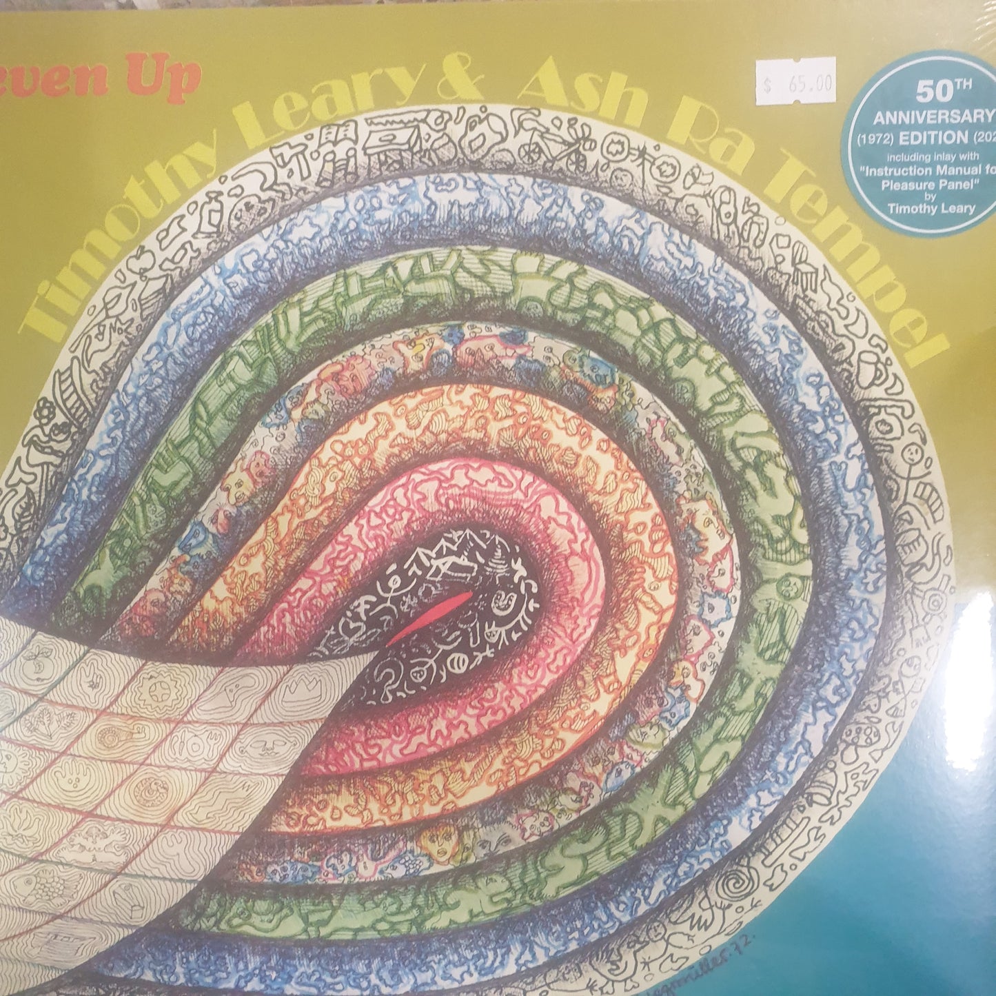 ASH RA TEMPEL AND TIMOTHY LEARY - SEVEN UP  VINYL