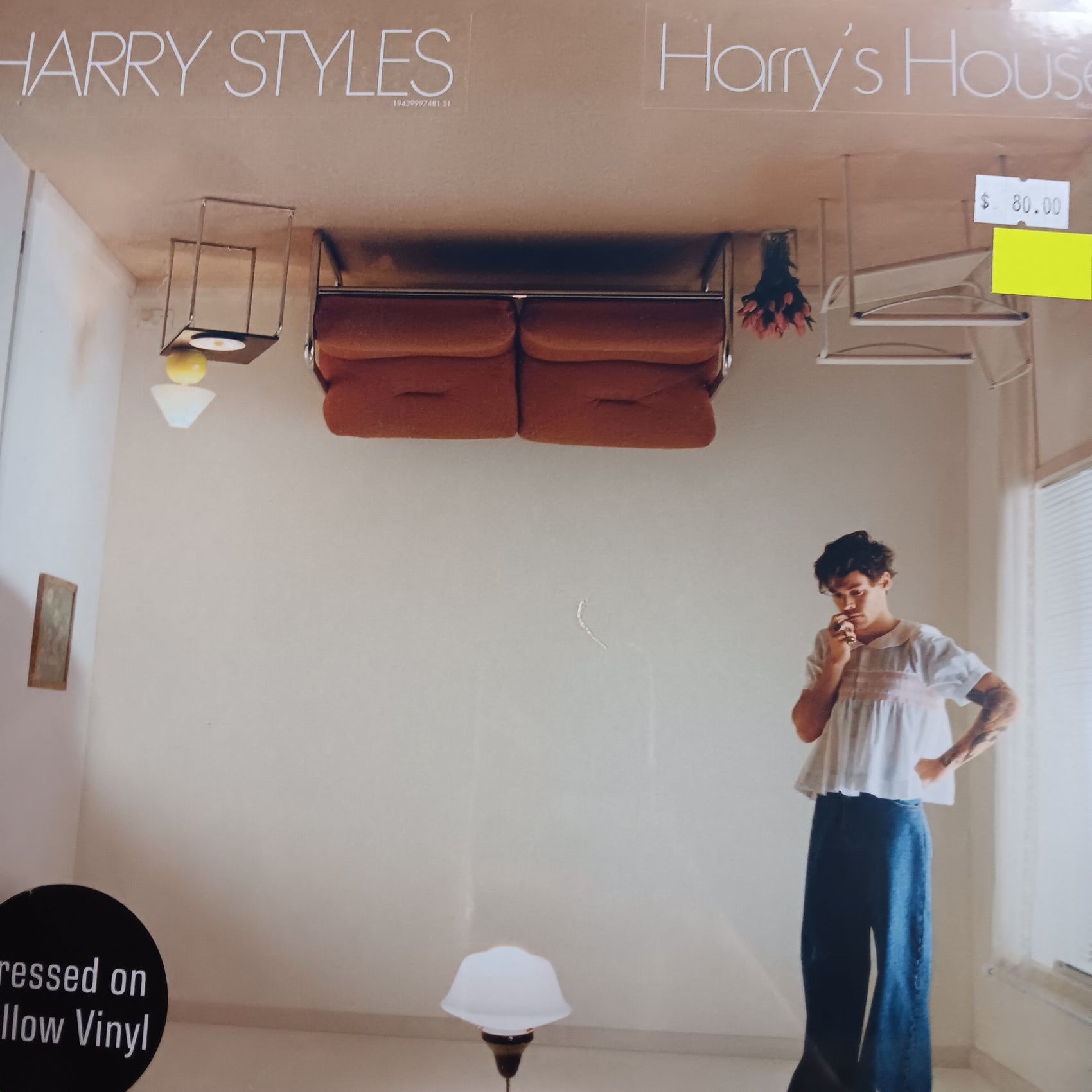 HARRY STYLES - HARRY'S HOUSE (YELLOW COLOURED) VINYL