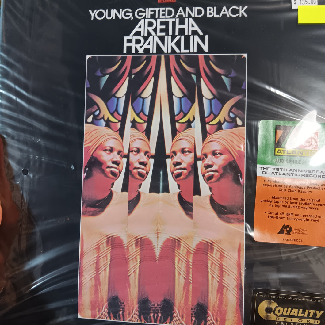 ARETHA FRANKLIN - YOUNG, GIFTED & BLACK (ANALOGUE PRODUCTION PRESSING) VINYL