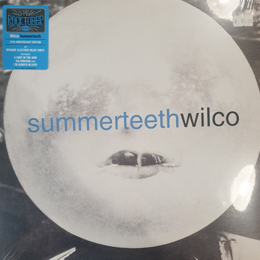 WILCO - SUMMERTEETH (ELECTRIC BLUE COLOURED) (2LP) (ROCKTOBER PRESSING) VINYL