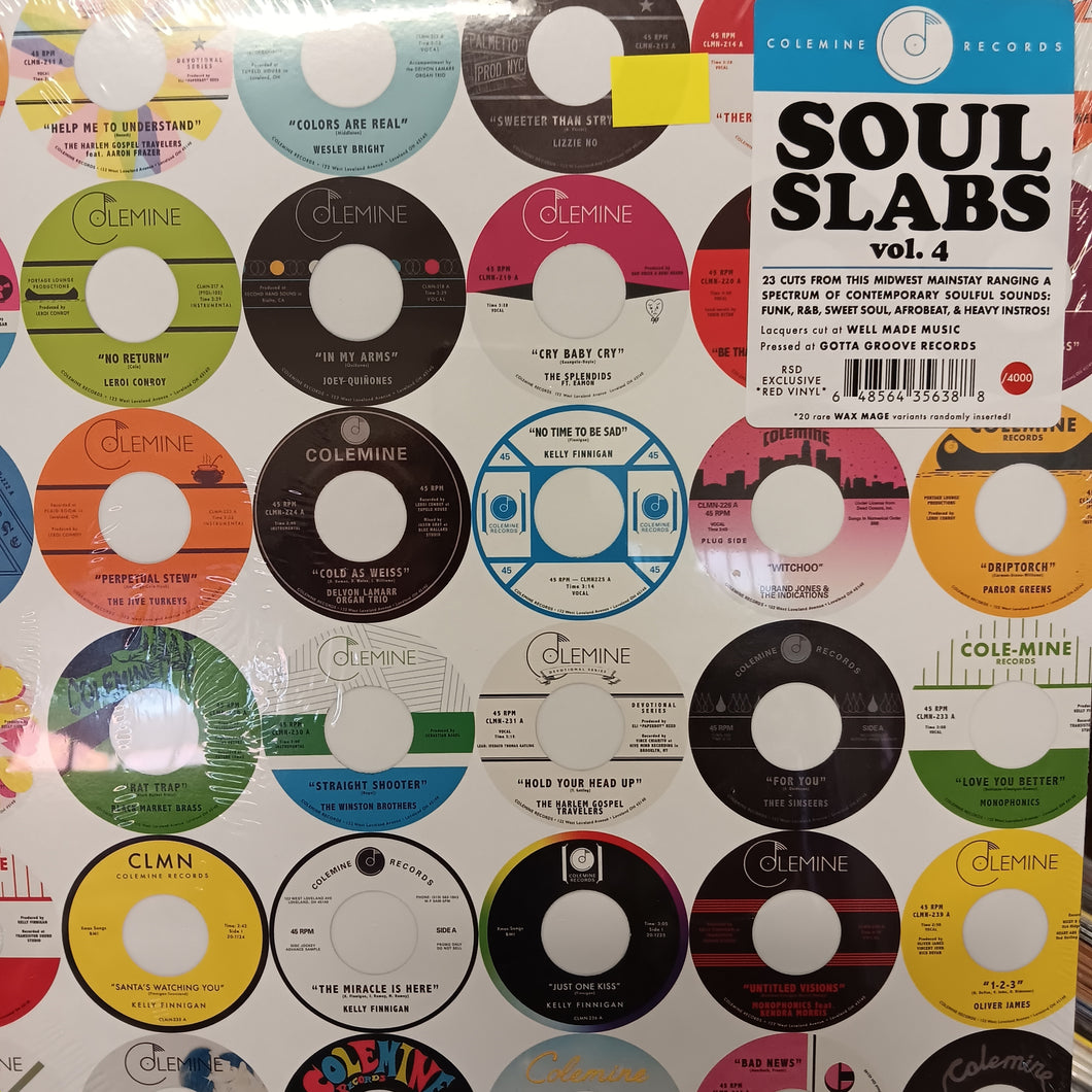 VARIOUS ARTISTS- SOUL SLABS VOL 4 (2LP) RSD 2025 VINYL