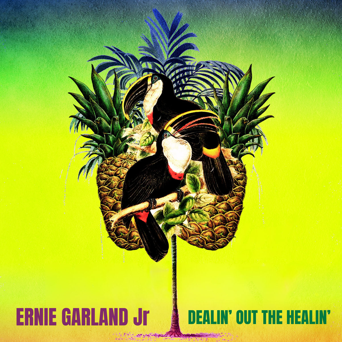 ERNIE GARLAND JR. DEALIN' OUT THE HEALIN' VINYL