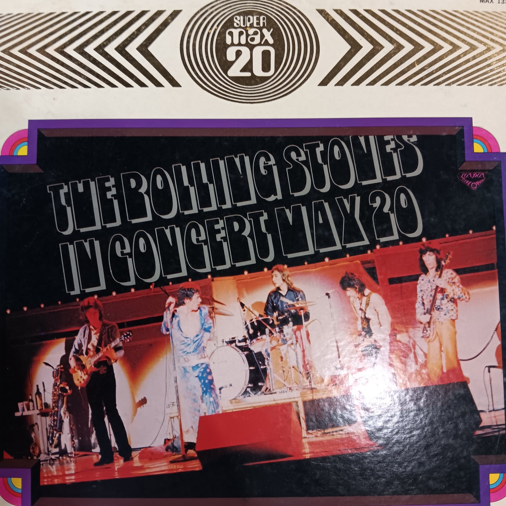 ROLLING STONES - SUPER MAX 20 (USED VINYL 1975 JAPANESE EX+/EX-)