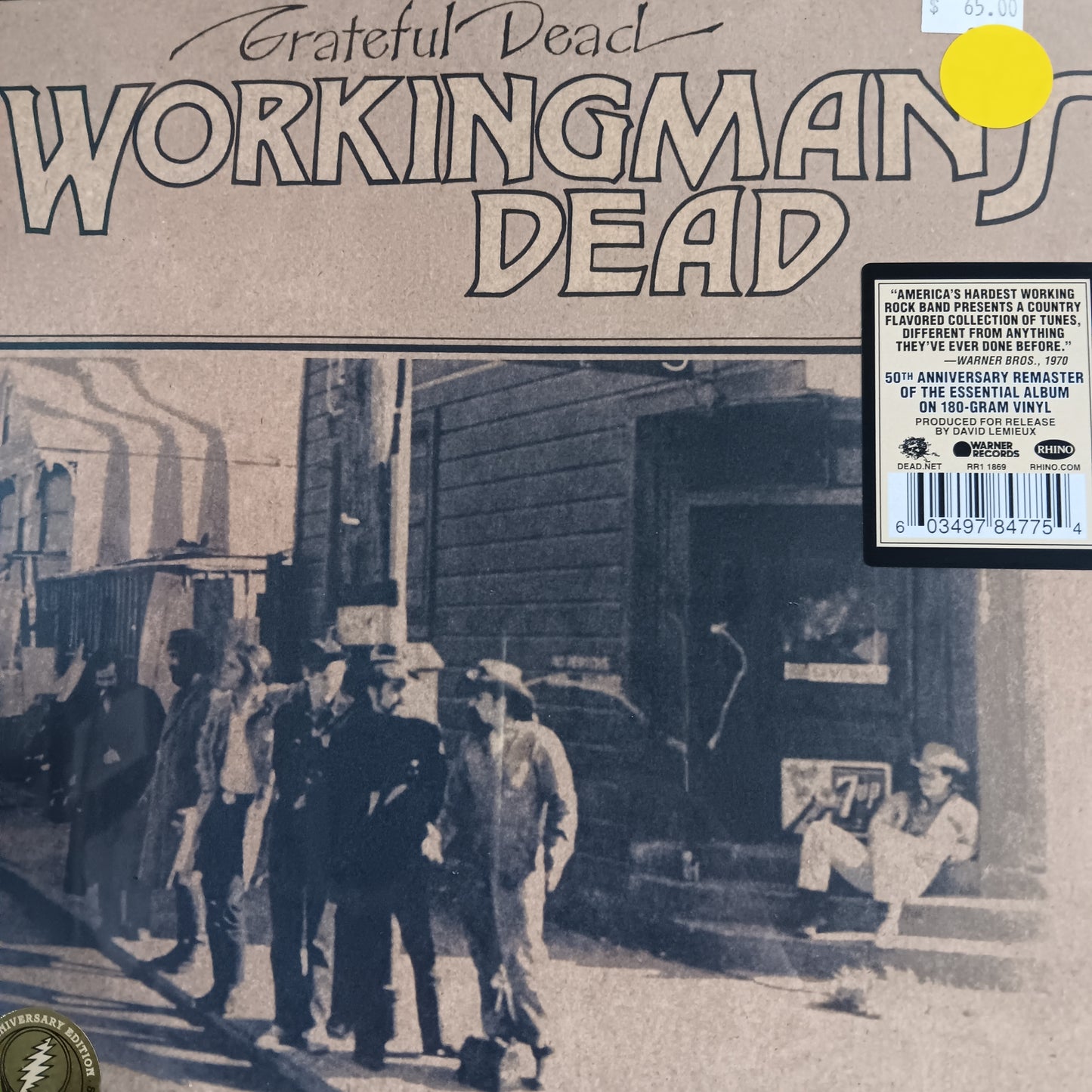 GRATEFUL DEAD - WORKINGMAN'S DEAD VINYL