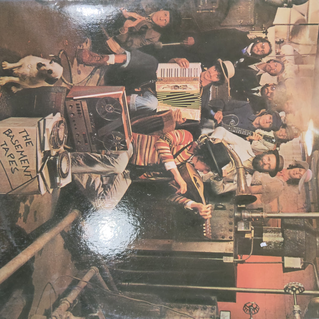 BOB DYLAN AND THE BAND - THE BASEMENT TAPES (USED VINYL 1975 AUS 2LP M- EX+)