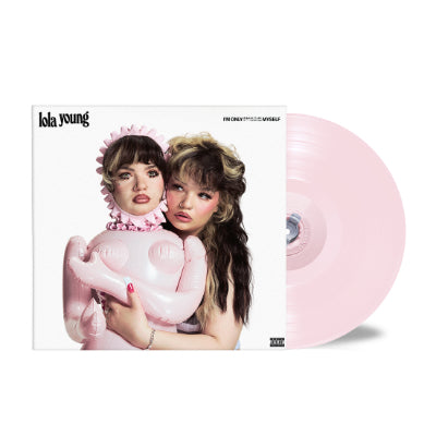 LOLA YOUNG - IM ONLY F***ING MYSELF (BASIC BITCH EDITION) (NUDE PINK COLOURED) VINYL