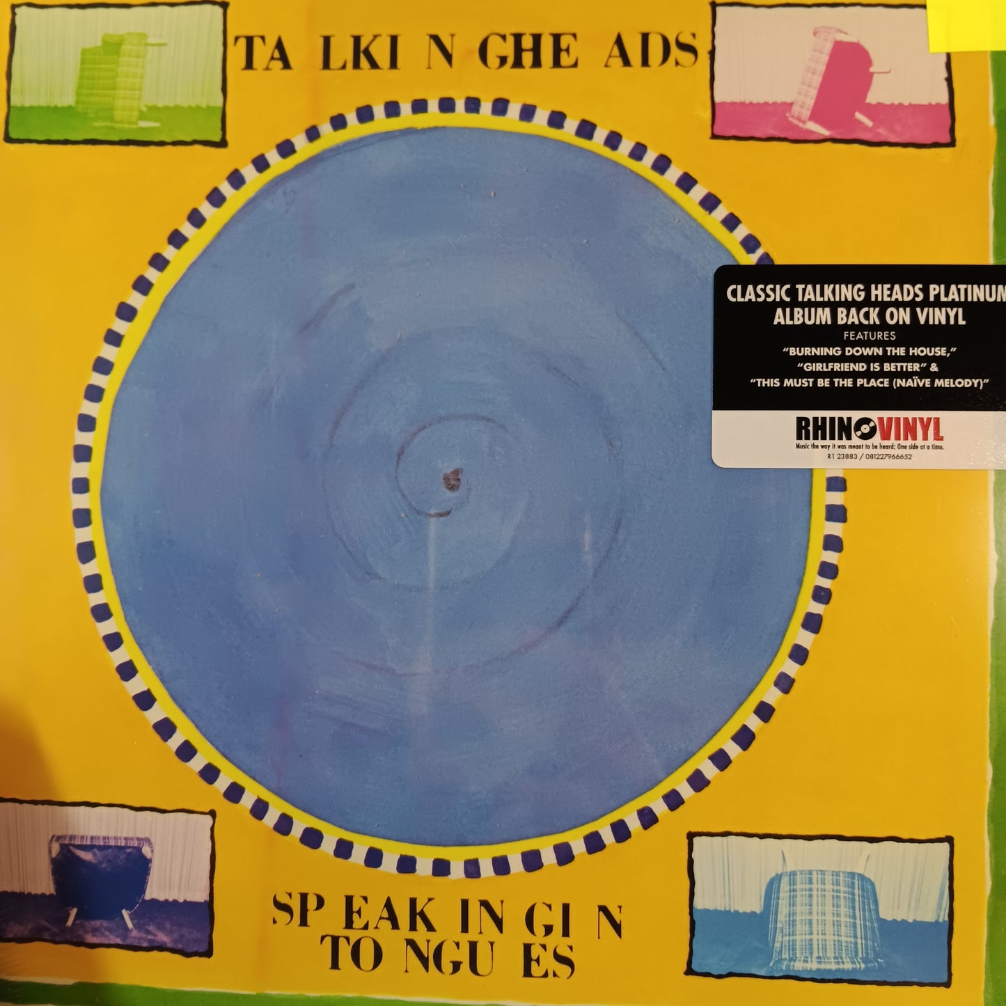 TALKING HEADS - SPEAKING IN TONGUES VINYL