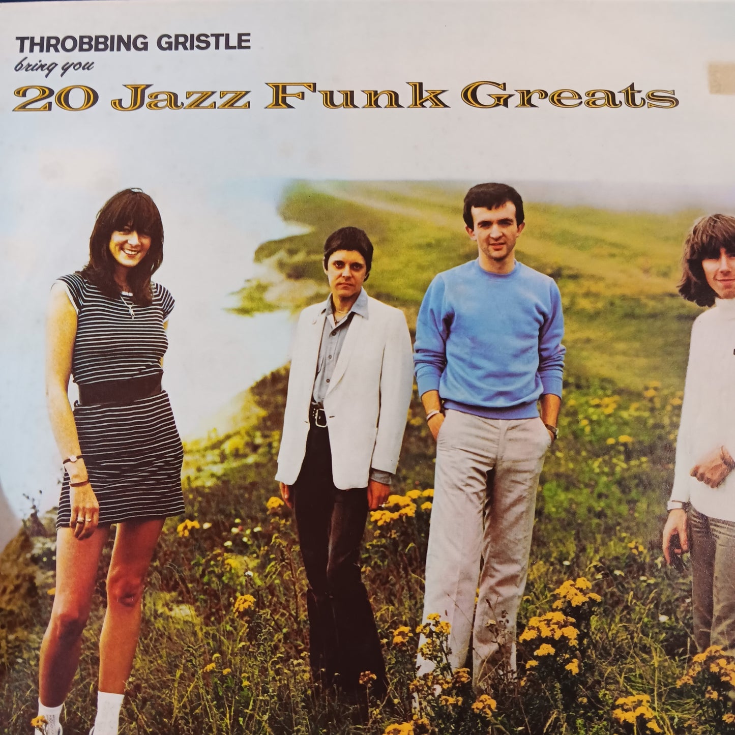 THROBBING GRISTLE - 20 JAZZ FUNK GREATS (USED VINYL 1981 ITALIAN EX+/EX)