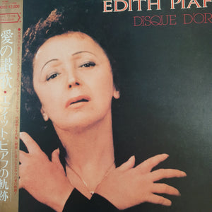 EDITH PIAF - DISQUE DOR (USED VINYL 1983 JAPANESE M-/EX+)