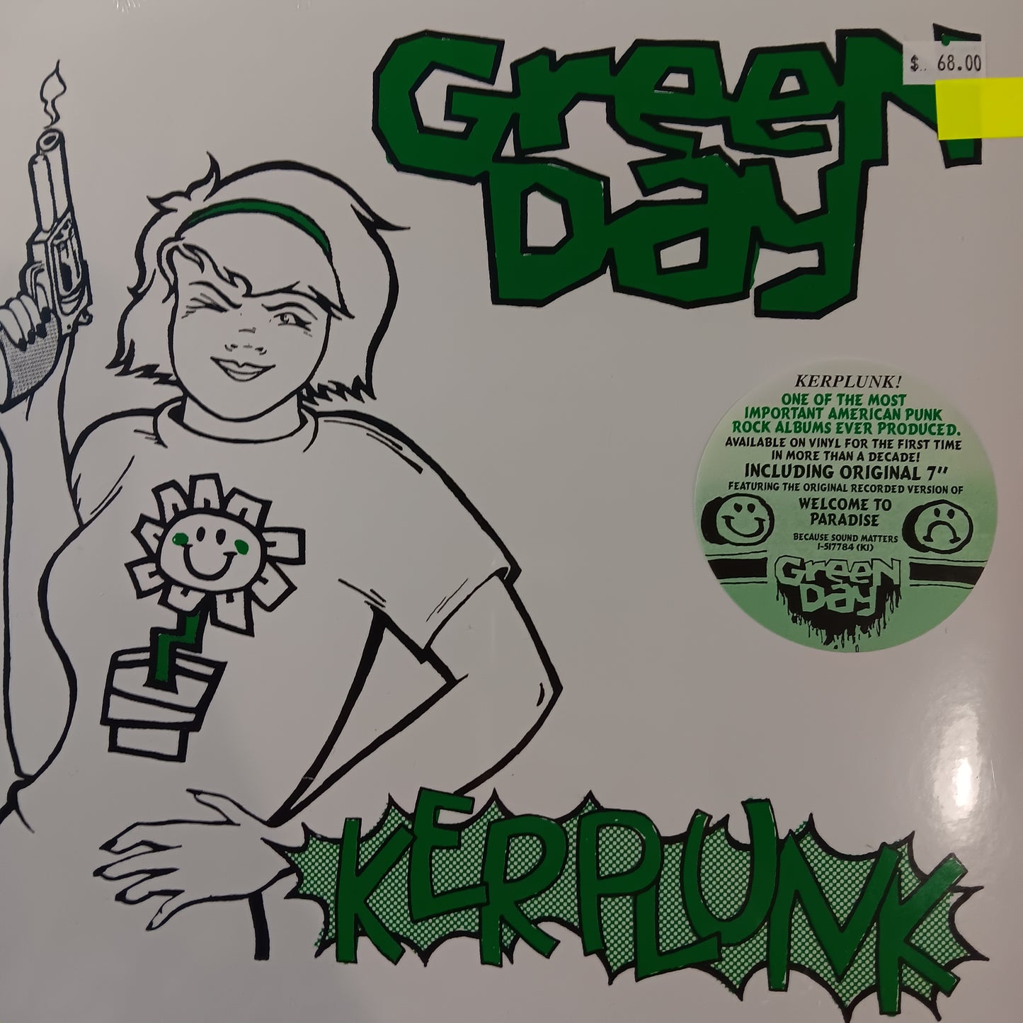 GREEN DAY - KERPLUNK (LP+7") VINYL
