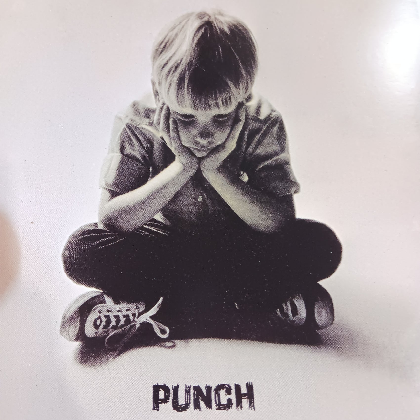 PUNCH - SELF TITLED (WHITE WITH PINK HAZE COLOURED) (USED VINYL 2009 US M-/M-)