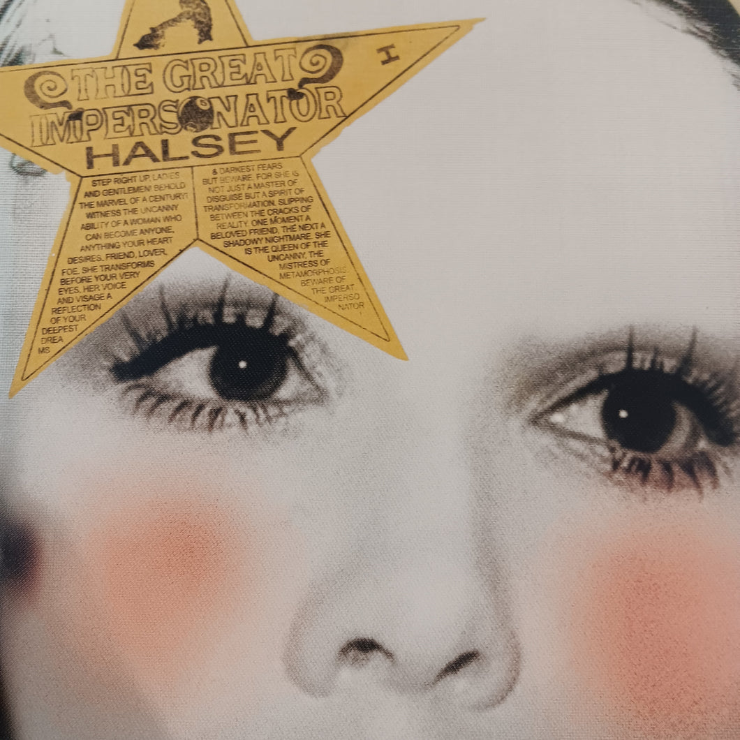 HALSEY - THE GREAT IMPERSONATOR (GOLD/WHITE/BLACK SPLATTER COLOURED) (USED VINYL 2024 UK M-/M-)