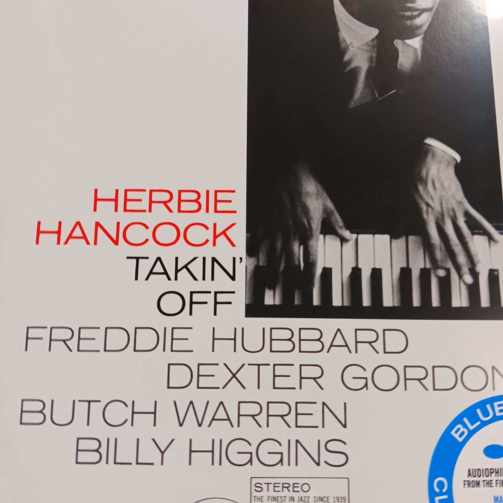 HERBIE HANCOCK - TAKIN' OFF VINYL