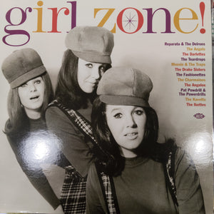 VARIOUS - GIRL ZONE (USED VINYL 2015 U.K./EURO PINK M- EX+)