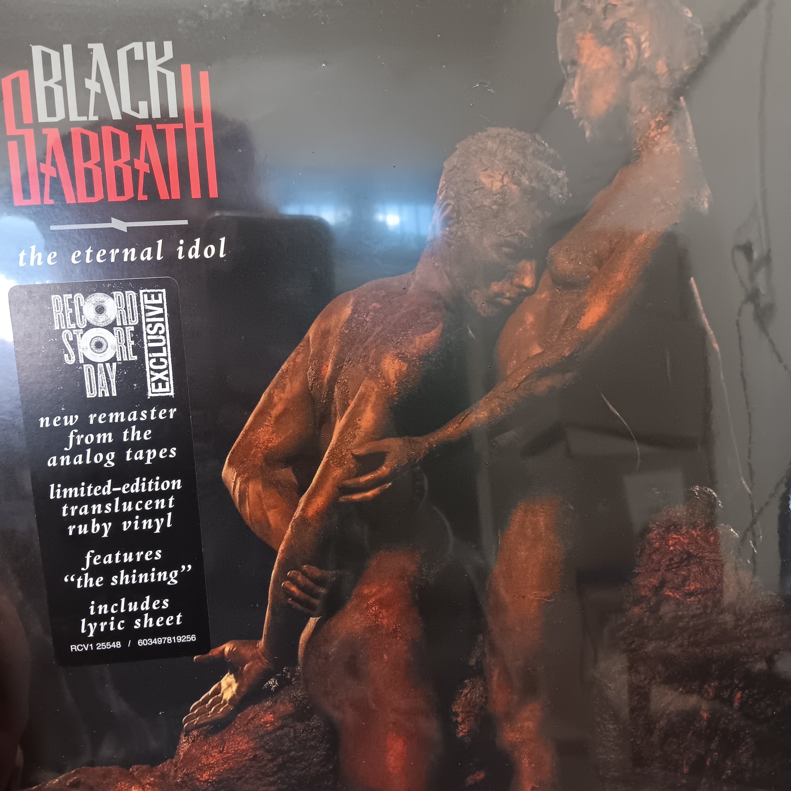 BLACK SABBATH - THE ETERNAL IDOL (TRANSLUCENT RUBY COLOURED