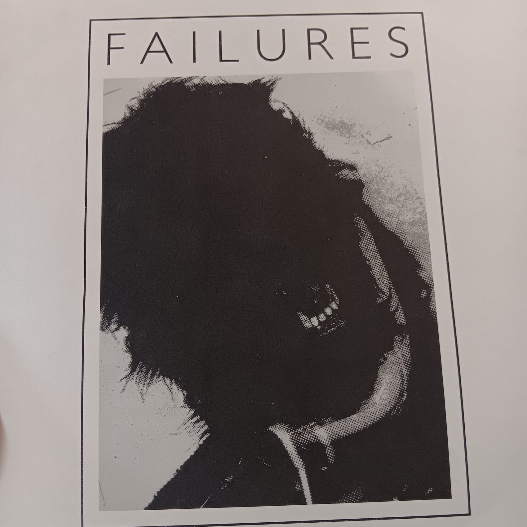 FAILURES - SELF TITLED (BLACK AND WHITE COLOURED) (USED VINYL 2009 US M-/M-)
