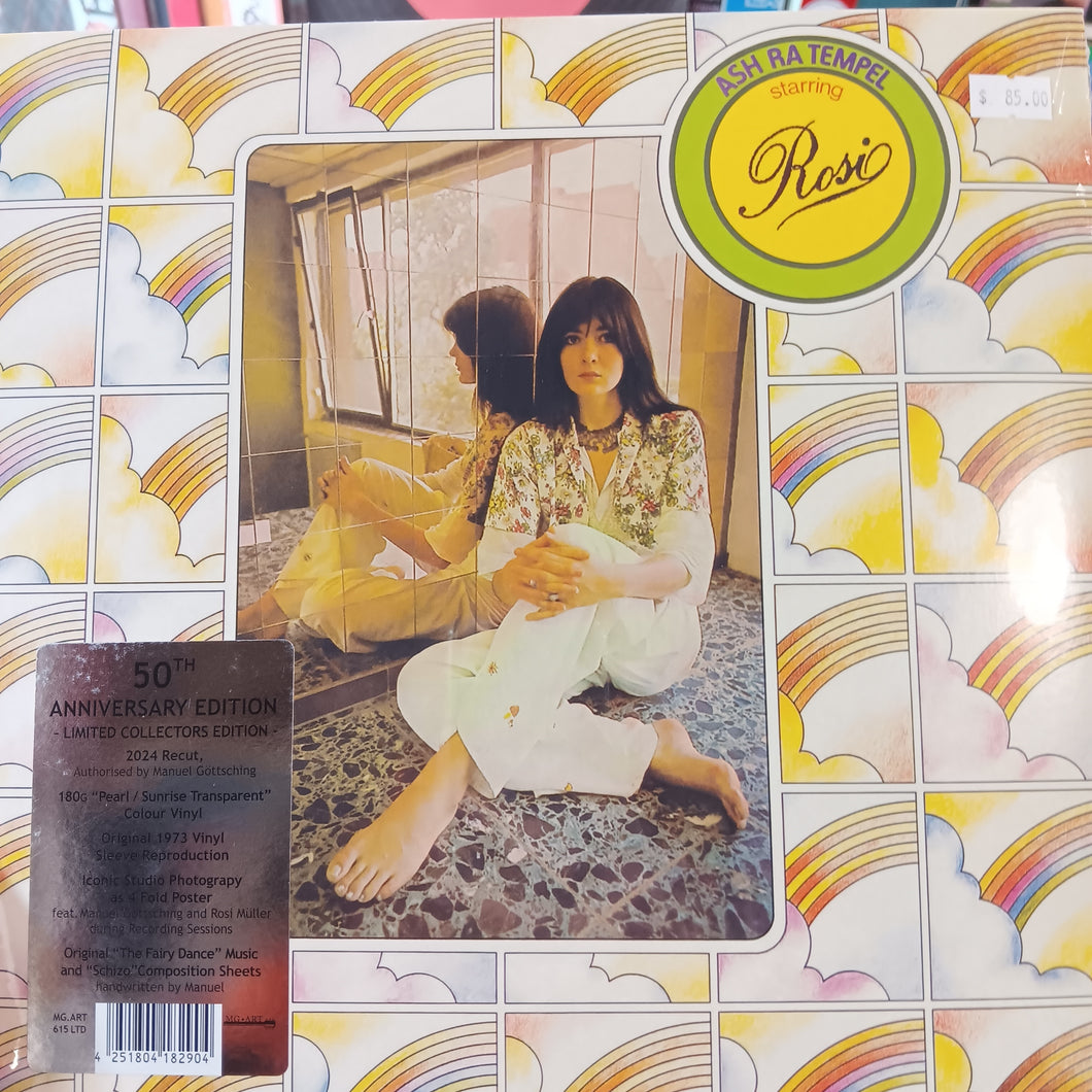 ASH RA TEMPEL - STARRING ROSI (PEARL COLOURED) (50TH ANNIVERSARY) VINYL