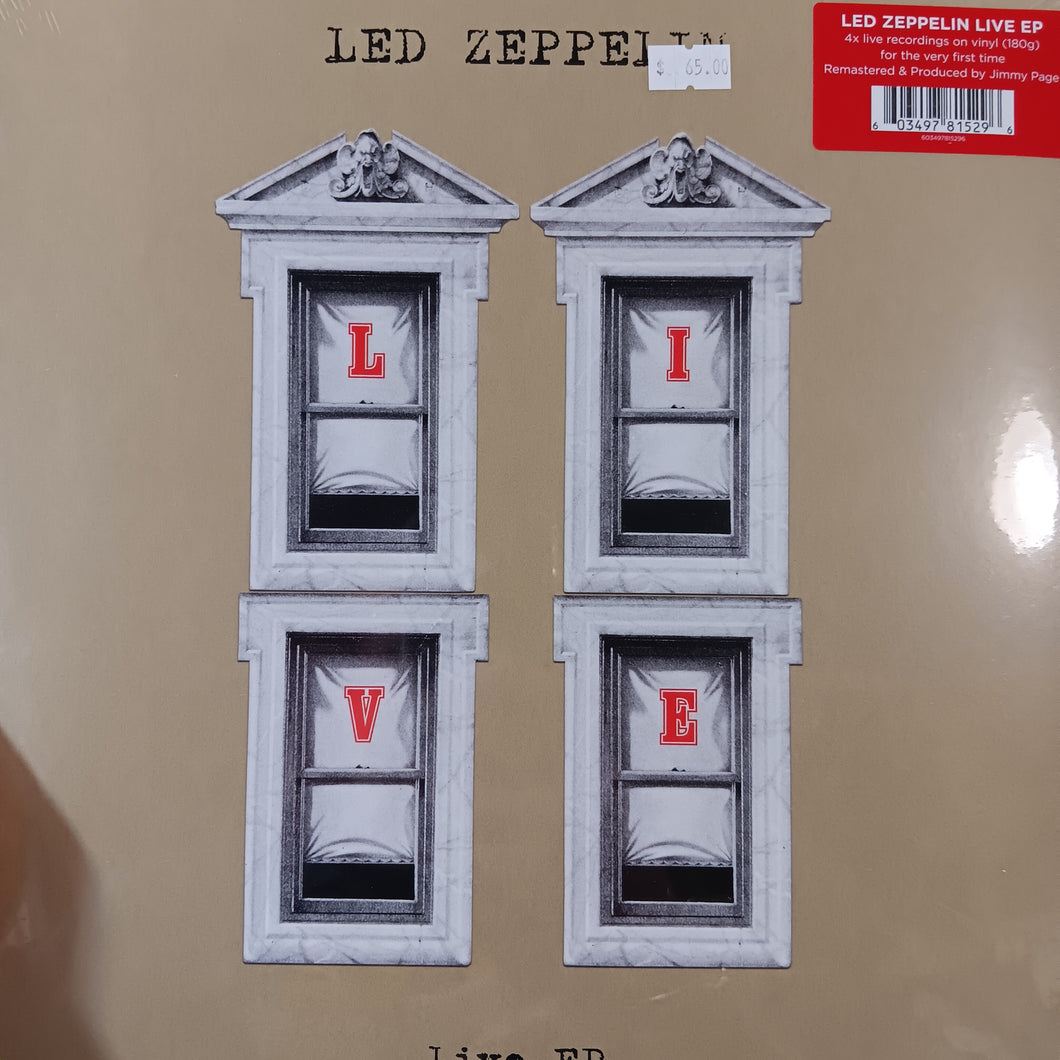 LED ZEPPELIN - LIVE EP VINYL