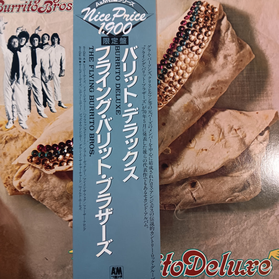 FLYING BURRITO BROTHERS - BURRITO DELUXE (USED VINYL 1987 JAPANESE M-/M-)