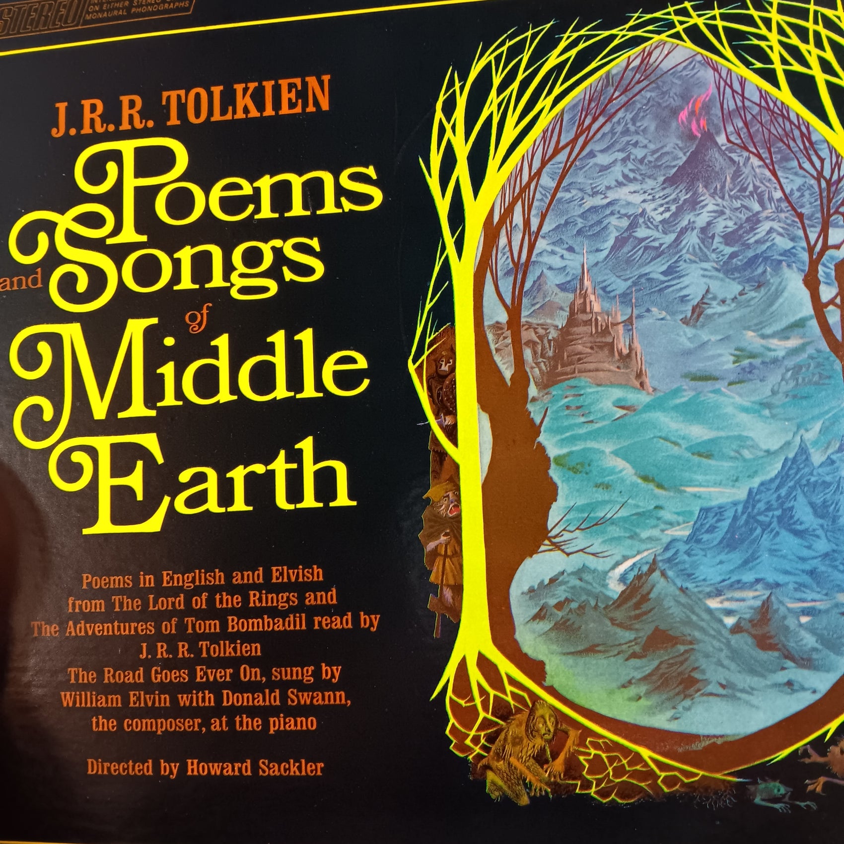 J.R.R. TOLKIEN - POEMS AND SINGS OF MIDDLE EARTH (USED VINYL 1967 US M-/M-)