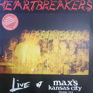 HEARTBREAKERS - LIVE AT MAX'S KANSAS CITY (COLOURED) (2LP) (USED VINYL 2015 SPANISH M-/EX+)