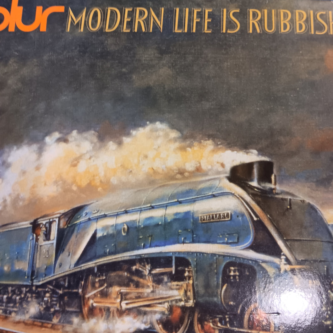 BLUR - MODERN LIFE IS RUBBISH (2LP) (USED VINYL 2012 UK/EURO M-/M-)