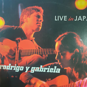 RODRIGO Y GABRIELA - LIVE IN TOKYO (RED COLOURED) (2LP) (USED VINYL 2019 US M-/EX+)