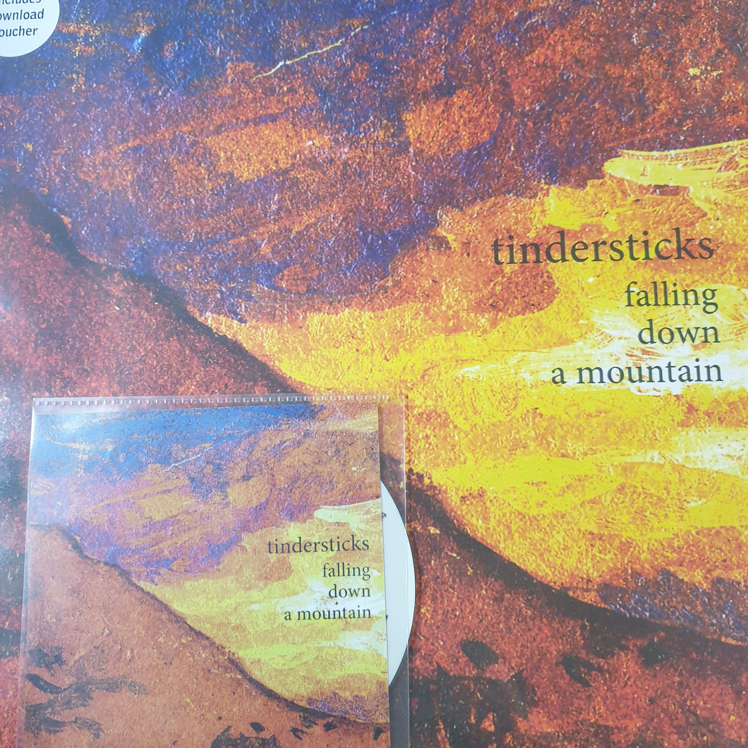 TINDERSTICKS - FALLING DOWN A MOUNTAIN (+CD) (USED VINYL 2010 UK M-/M-)