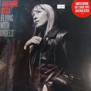 SUZANNE VEGA - FLYING WITH ANGELS (GREY SMOKE COLOURED) VINYL