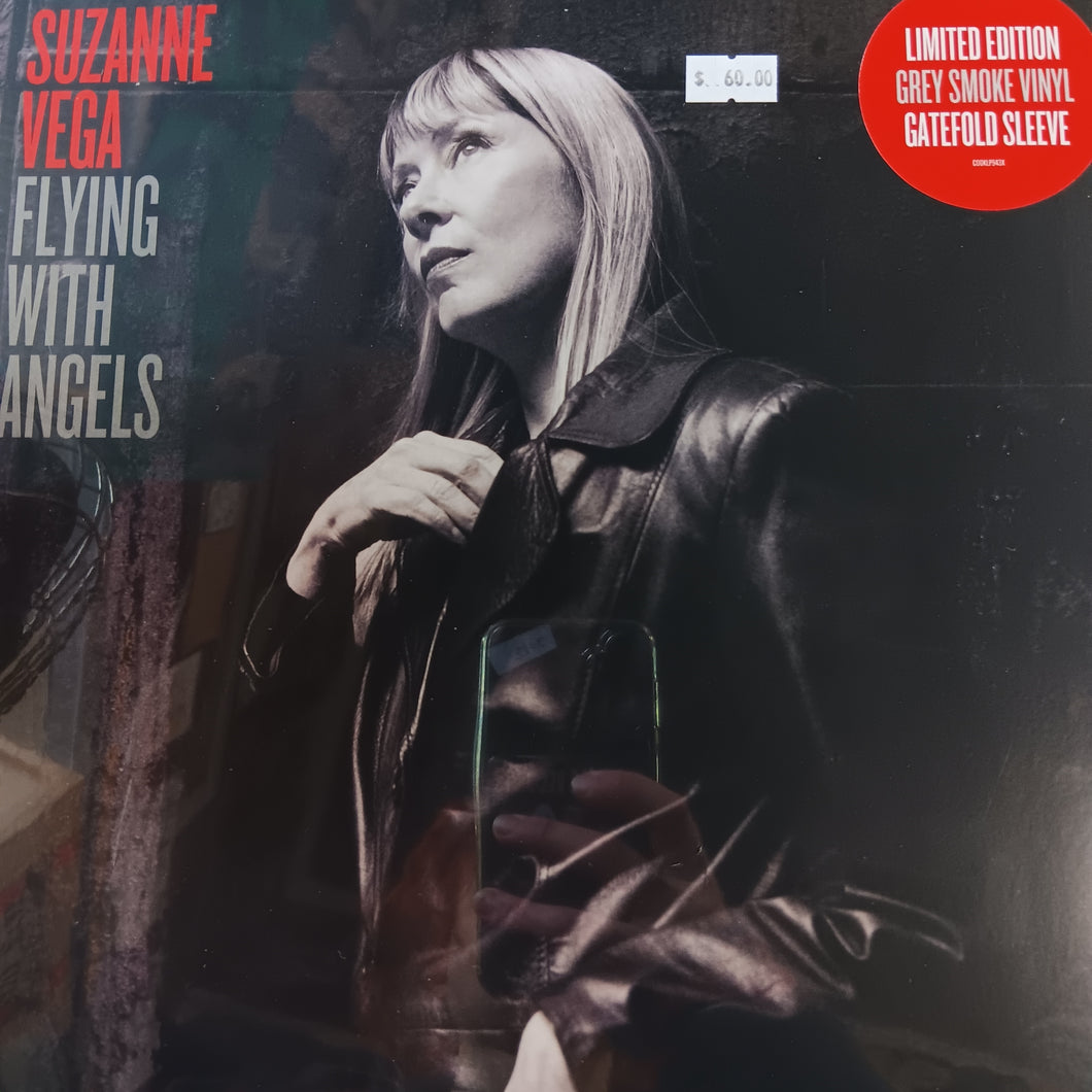SUZANNE VEGA - FLYING WITH ANGELS (GREY SMOKE COLOURED) VINYL