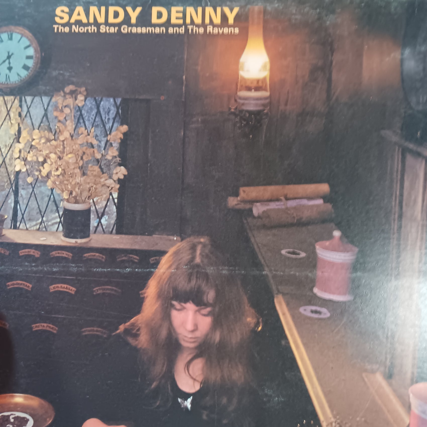 SANDY DENNY - THE NORTH STAR GRASSMAN AND THE RAVENS (USED VINYL 1971 UK EX-/EX)