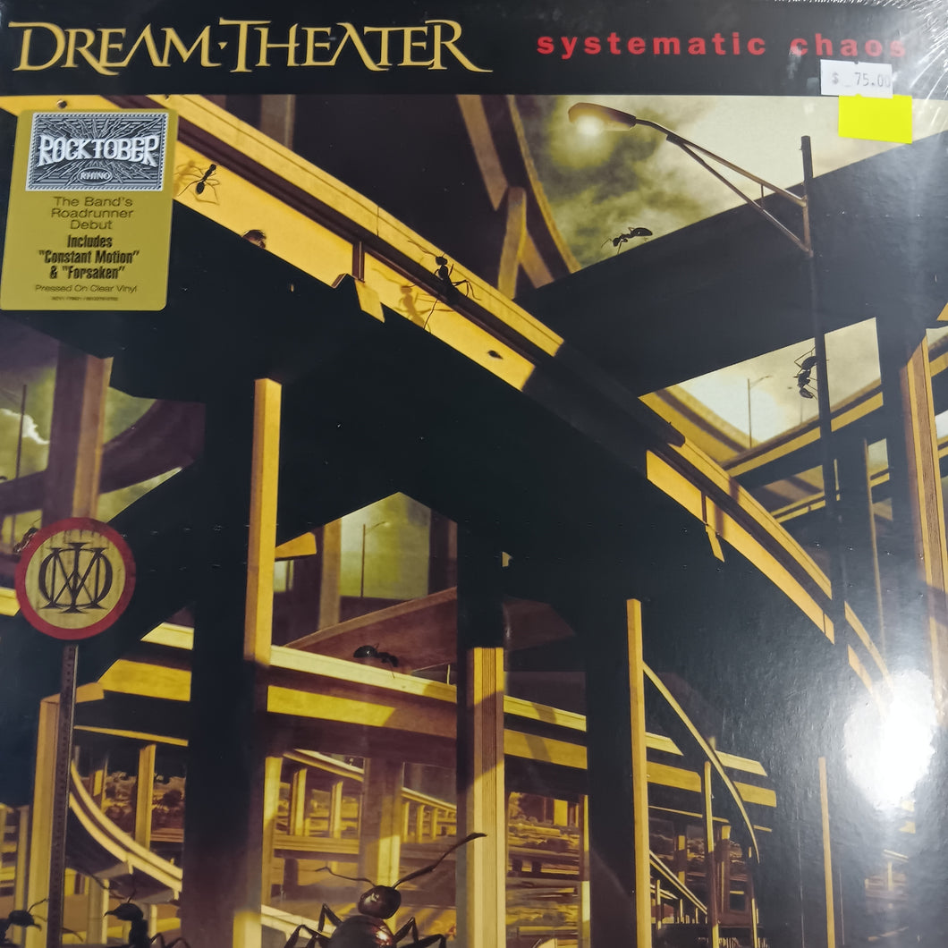 DREAM THEATER - SYSTEMATIC CHAOS (CLEAR COLOURED) (2LP) VINYL