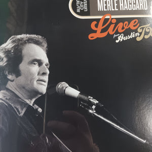 MERLE HAGGARD - LIVE FROM AUSTIN TX VINYL