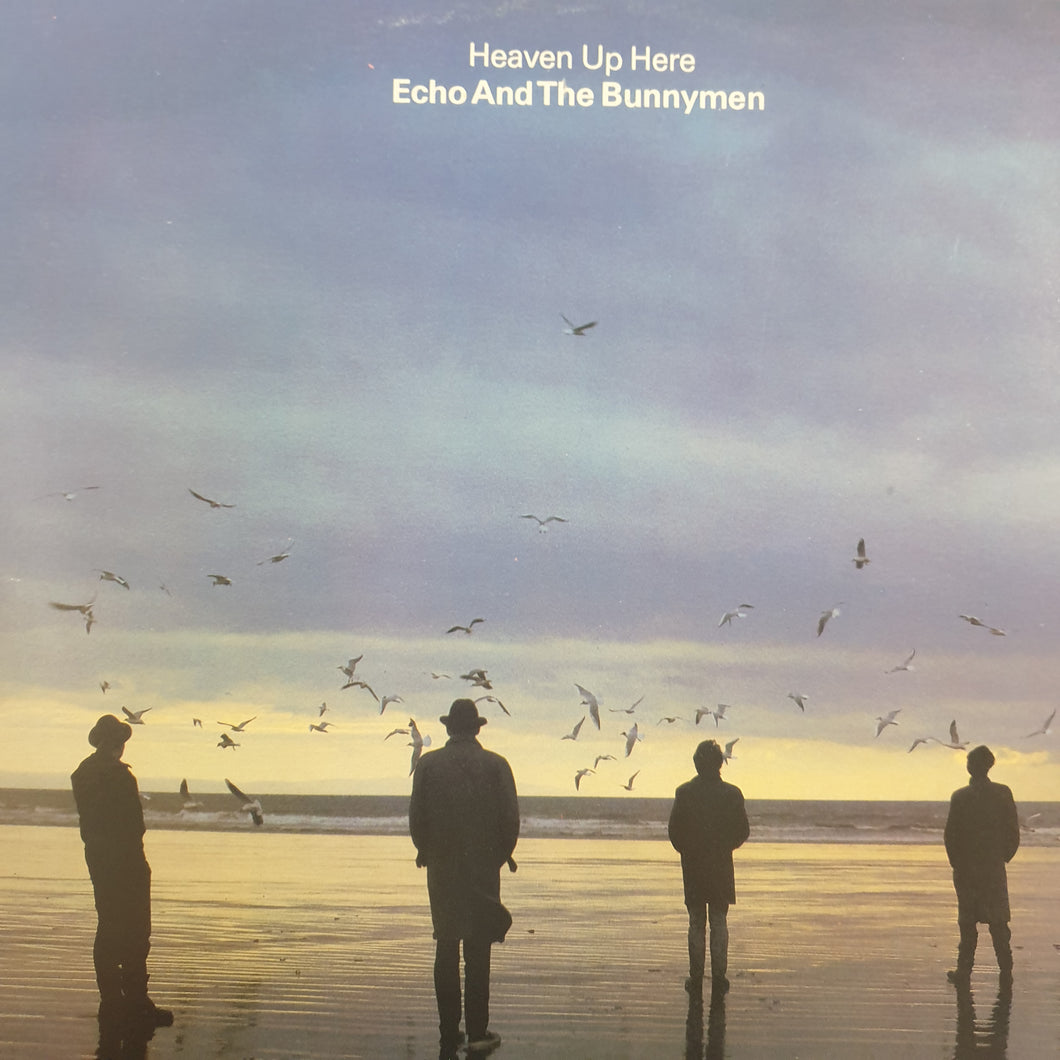 ECHO AND THE BUNNYMEN - HEAVEN UP HERE (USED VINYL 1981 NZ M-/EX+)