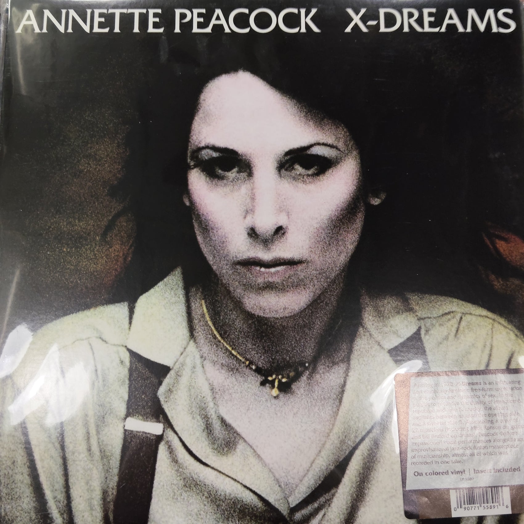 ANNETTE PEACOCK - X-DREAMS (USED VINYL 2021 U.S. ORANGE M- M-)