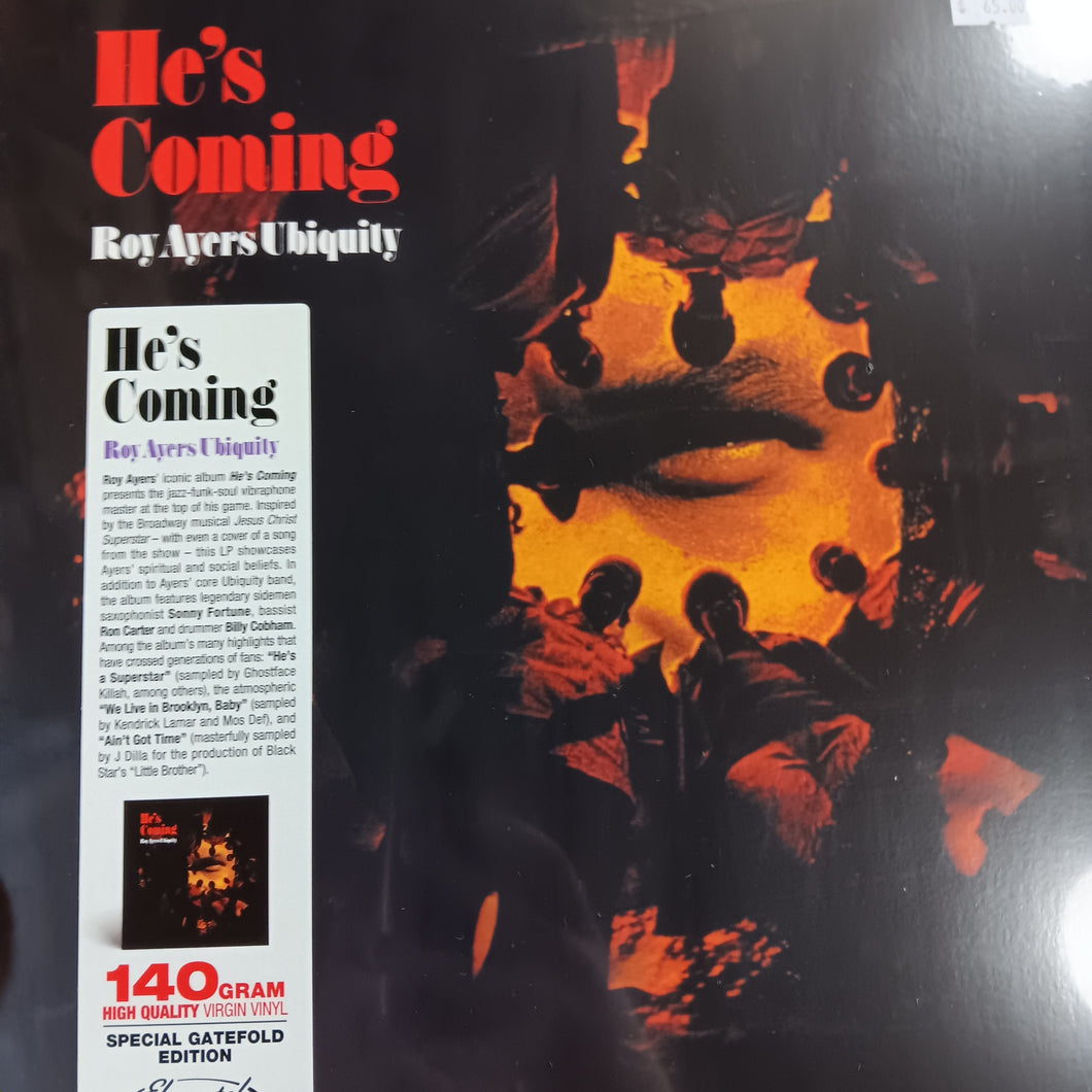 ROY AYERS UBIQUITLY - HES COMING VINYL